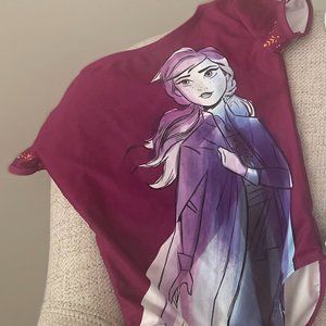 Hanna Andersson Anna Frozen 2 Toddler Girls One-Piece Swimsuit Size 4T